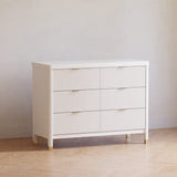 Commode 6 tiroirs Brimsley Tambour - Blanc Chaud-Namesake-LET-M26716RW-CLÉMENT