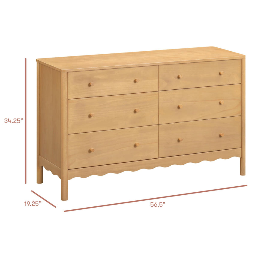 Commode 6 Tiroirs Sweel - Miel-Babyletto-LET-M27916HY-CLÉMENT