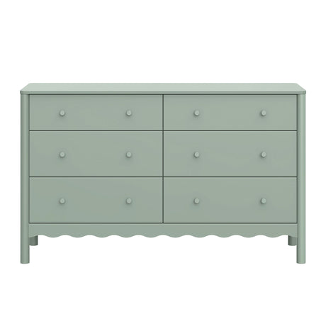 Commode 6 Tiroirs Sweel - Sauge-Babyletto-LET-M27916LS-CLÉMENT