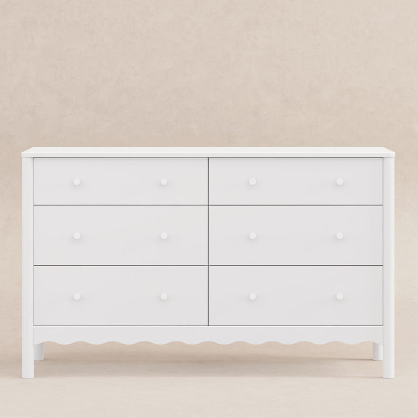 Bureau 6 Tiroirs Swell - Blanc-Babyletto-LET-M27916W-CLÉMENT