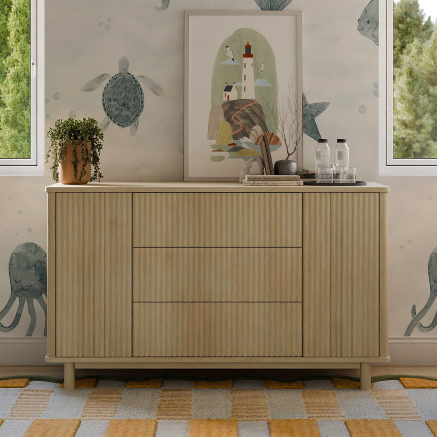 Commode assemblée Pogo Tambour - Blond-Babyletto-LET-M29816BD-CLÉMENT
