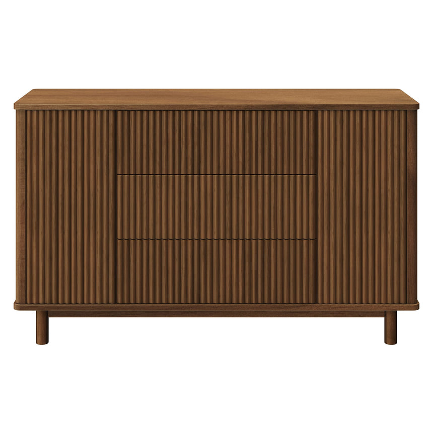 Commode assemblée Pogo Tambour - Noyer naturel-Babyletto-LET-M29816NL-CLÉMENT