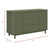 Commode assemblée Pogo Tambour - Olive-Babyletto-LET-M29816OL-CLÉMENT