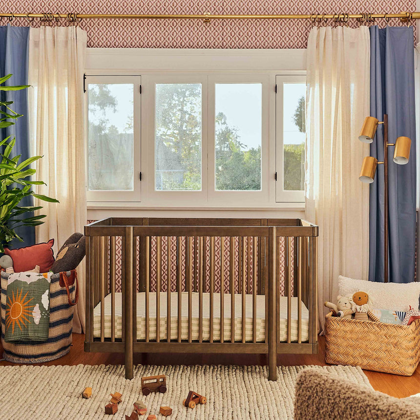 Couchette Convertible 8-en-1 Pogo avec kits de conversion - Noyer naturel-Babyletto-LET-M29880NL-CLÉMENT