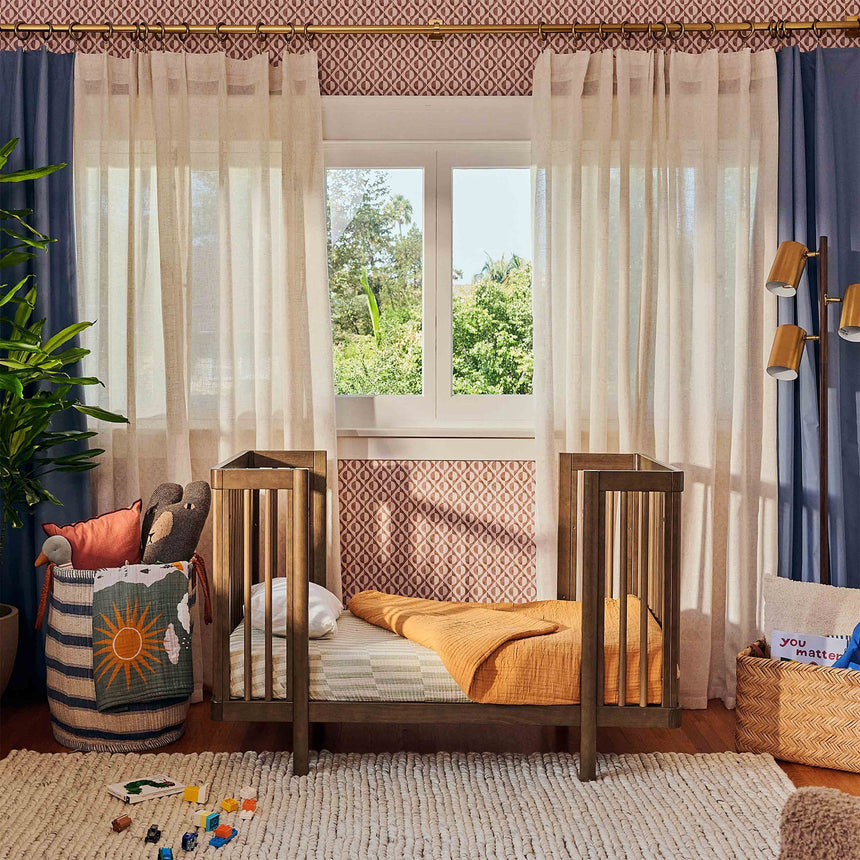 Couchette Convertible 8-en-1 Pogo avec kits de conversion - Noyer naturel-Babyletto-LET-M29880NL-CLÉMENT