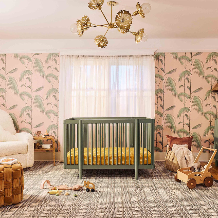 Couchette Convertible 8-en-1 Pogo avec kits de conversion - Olive-Babyletto-LET-M29880OL-CLÉMENT