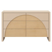 Bureau 6 Tiroirs Moab - Taupe/Cendre (Assemblée)-Babyletto-LET-M30216TPESH-CLÉMENT