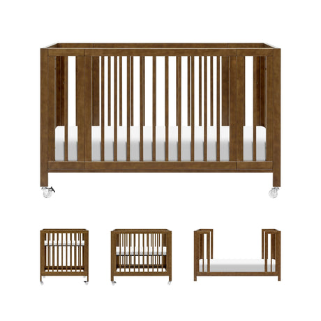 Couchette Convertible 9-en-1 Rolli - Noyer Naturel-Babyletto-LET-M30880NL-CLÉMENT