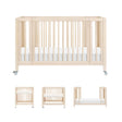 Couchette Convertible 9-en-1 Rolli - Naturel Lavé-Babyletto-LET-M30880NX-CLÉMENT