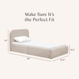 Lit Simple Nara - Performance Beach Eco-Weave-Babyletto-LET-M31269PBEW-CLÉMENT