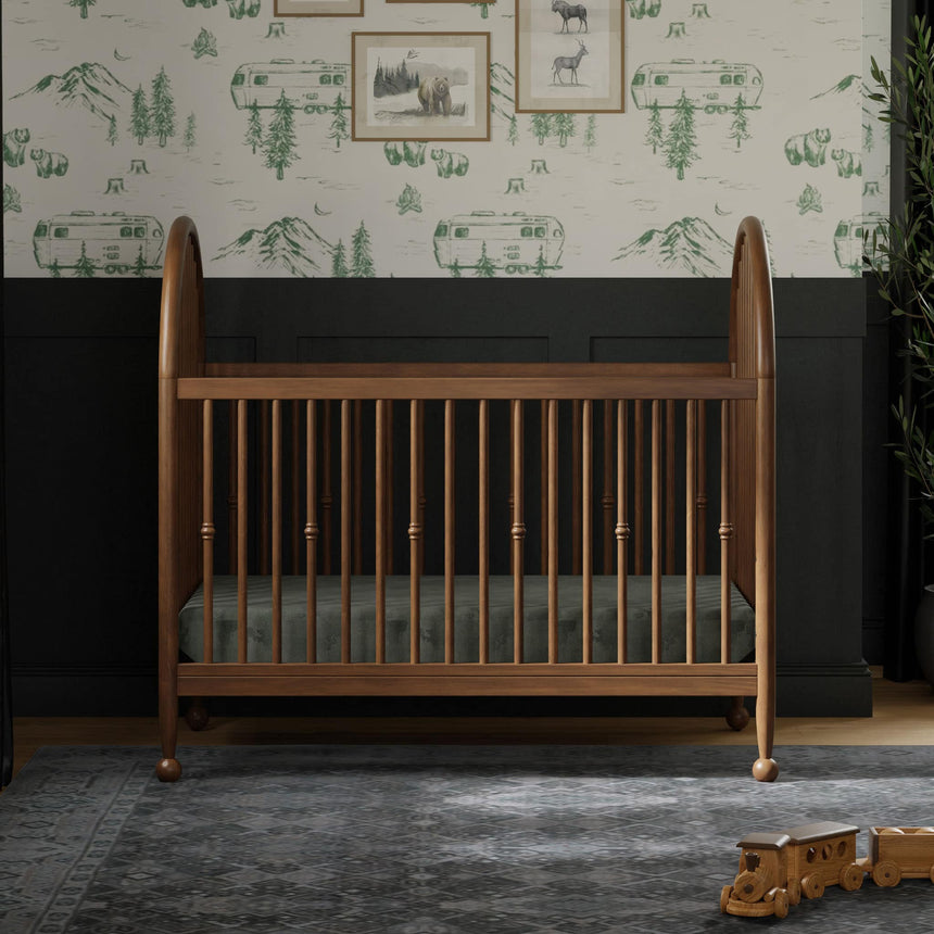 Couchette Convertible 3-en-1 Alouette - Noyer Naturel-Namesake-LET-M31401NL-CLÉMENT