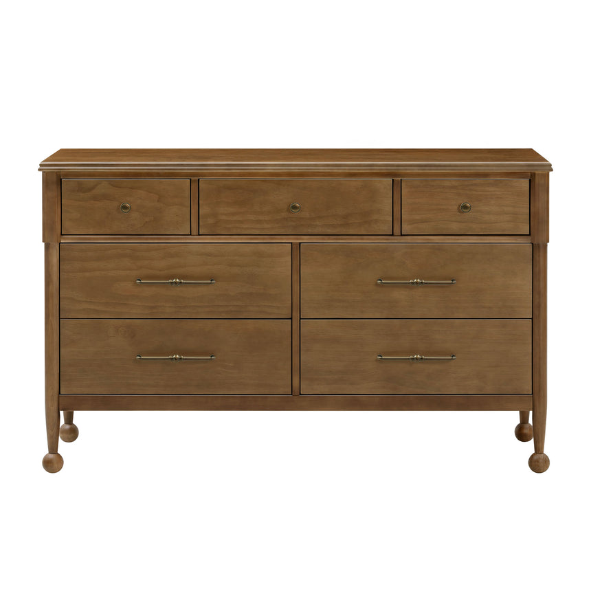 Commode 7 Tiroirs Alouette - Noyer Naturel-Namesake-LET-M31416NL-CLÉMENT