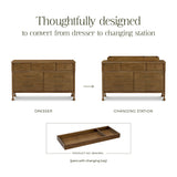 Commode 7 Tiroirs Alouette - Noyer Naturel-Namesake-LET-M31416NL-CLÉMENT