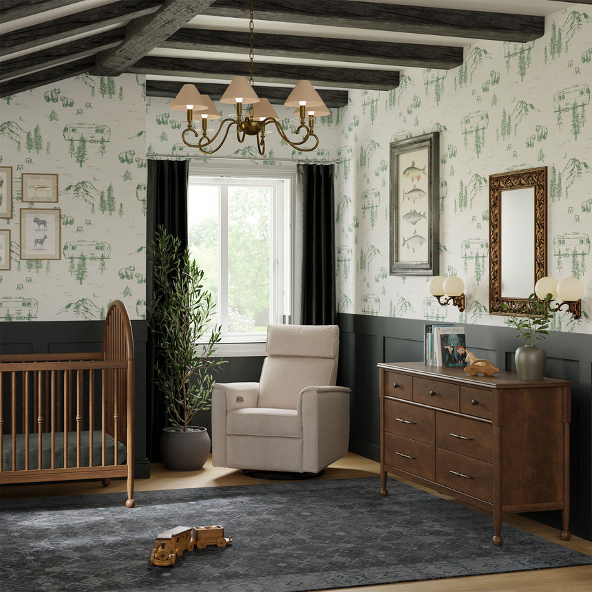 Commode 7 Tiroirs Alouette - Noyer Naturel-Namesake-LET-M31416NL-CLÉMENT