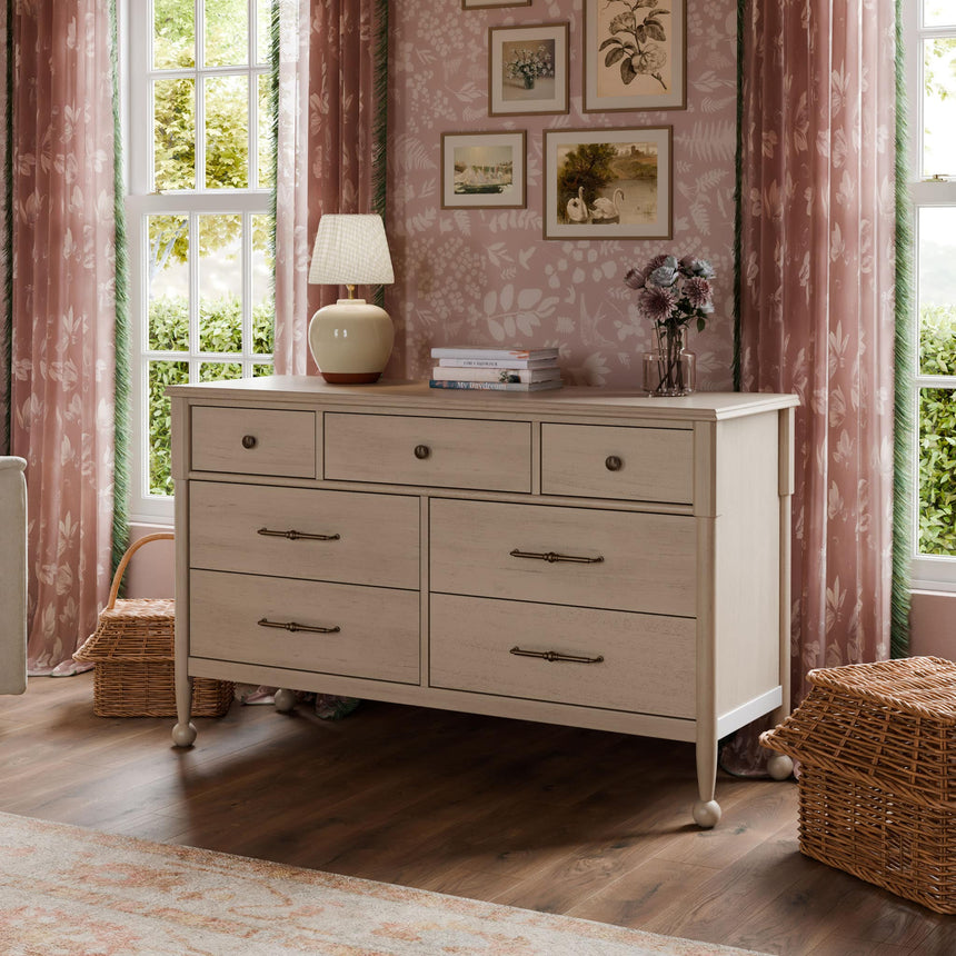 Commode 7 Tiroirs Alouette - Pin Lavé-Namesake-LET-M31416WP-CLÉMENT