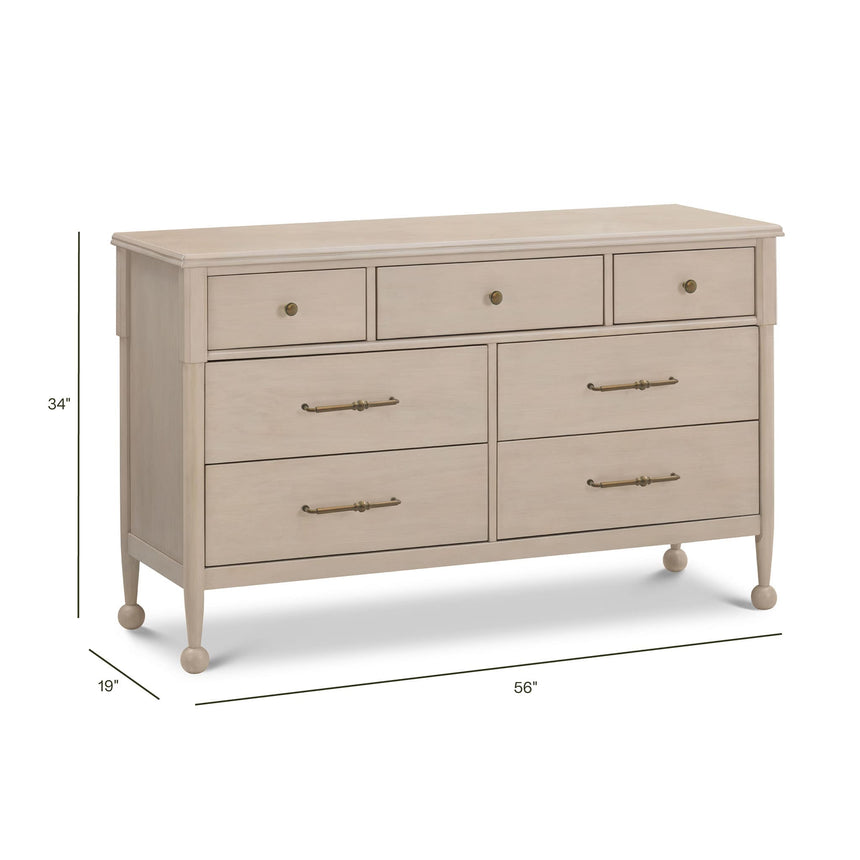 Commode 7 Tiroirs Alouette - Pin Lavé-Namesake-LET-M31416WP-CLÉMENT