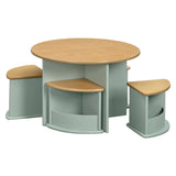 Table de jeu emboîtable Nessa - Miel et Sauge-Babyletto-LET-M31720LSHY-CLÉMENT