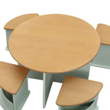 Table de jeu emboîtable Nessa - Miel et Sauge-Babyletto-LET-M31720LSHY-CLÉMENT