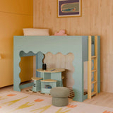 Table de jeu emboîtable Nessa - Miel et Sauge-Babyletto-LET-M31720LSHY-CLÉMENT