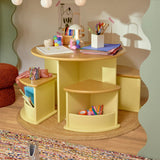 Table de jeu emboîtable Nessa - Miel et Jaune-Babyletto-LET-M31720PYHY-CLÉMENT