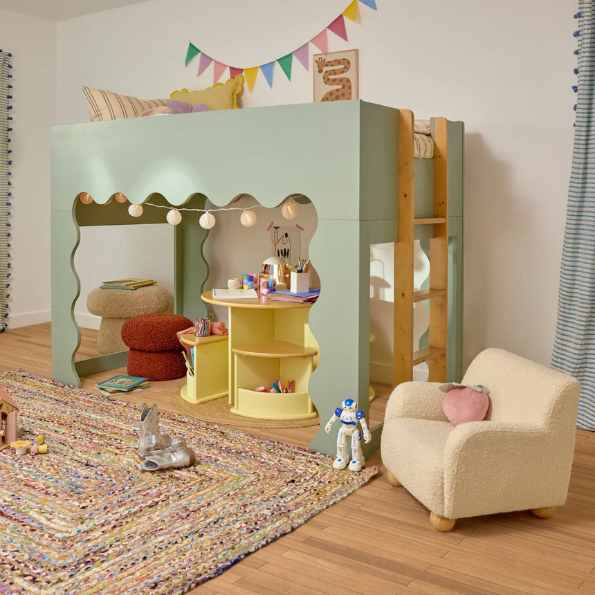 Table de jeu emboîtable Nessa - Miel et Jaune-Babyletto-LET-M31720PYHY-CLÉMENT
