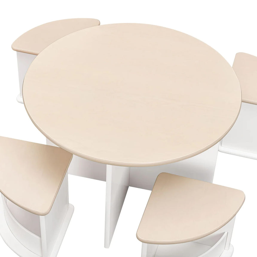 Table de jeu emboîtable Nessa - Blanc-Babyletto-LET-M31720WNX-CLÉMENT