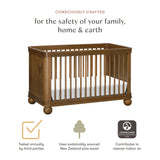 Couchette Convertible 3-en-1 Crosby - Noyer Naturel-Babyletto-LET-M31801NL-CLÉMENT