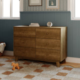Commode 6 Tiroirs Hudson - Noyer Naturel-Babyletto-LET-M32526NL-CLÉMENT