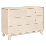 Commode 6 Tiroirs Hudson - Naturel Lavé-Babyletto-LET-M32526NX-CLÉMENT