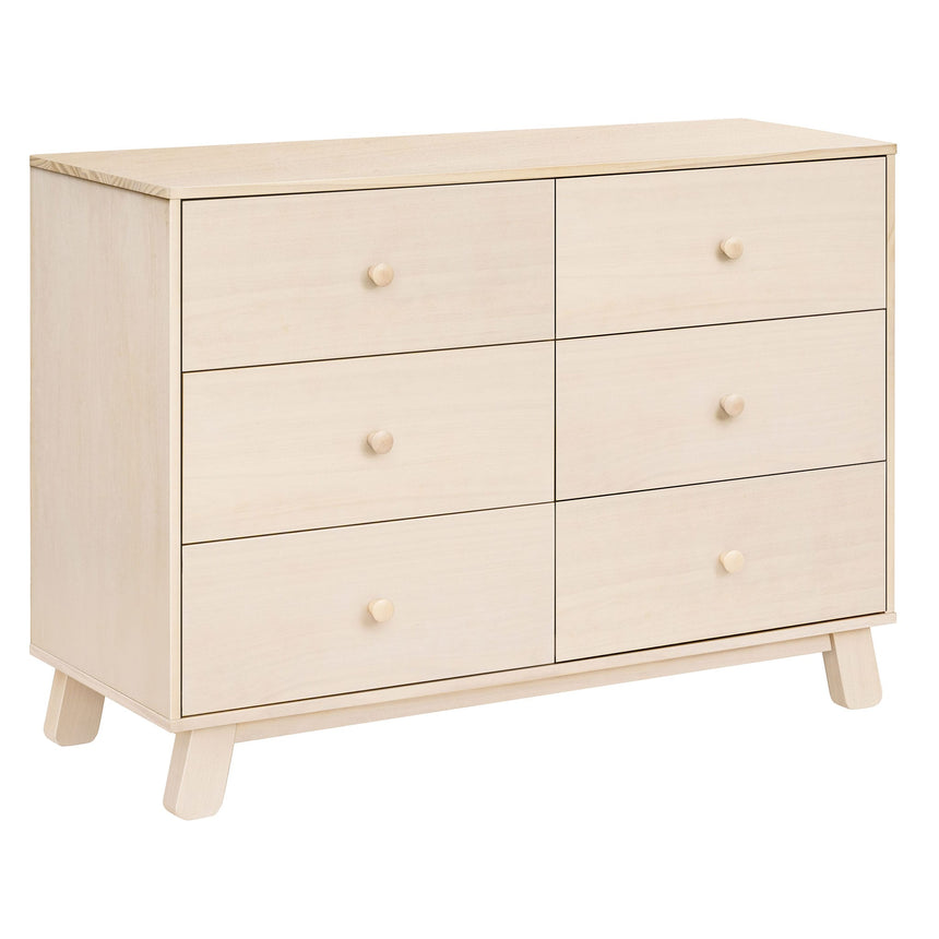 Commode 6 Tiroirs Hudson - Naturel Lavé-Babyletto-LET-M32526NX-CLÉMENT