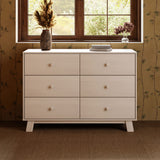 Commode 6 Tiroirs Hudson - Naturel Lavé-Babyletto-LET-M32526NX-CLÉMENT
