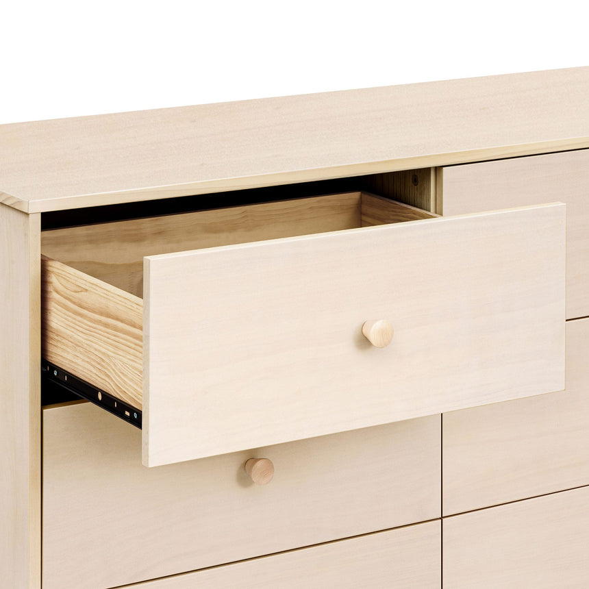 Commode 6 Tiroirs Hudson - Naturel Lavé-Babyletto-LET-M32526NX-CLÉMENT