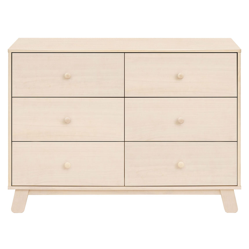 Commode 6 Tiroirs Hudson - Naturel Lavé-Babyletto-LET-M32526NX-CLÉMENT