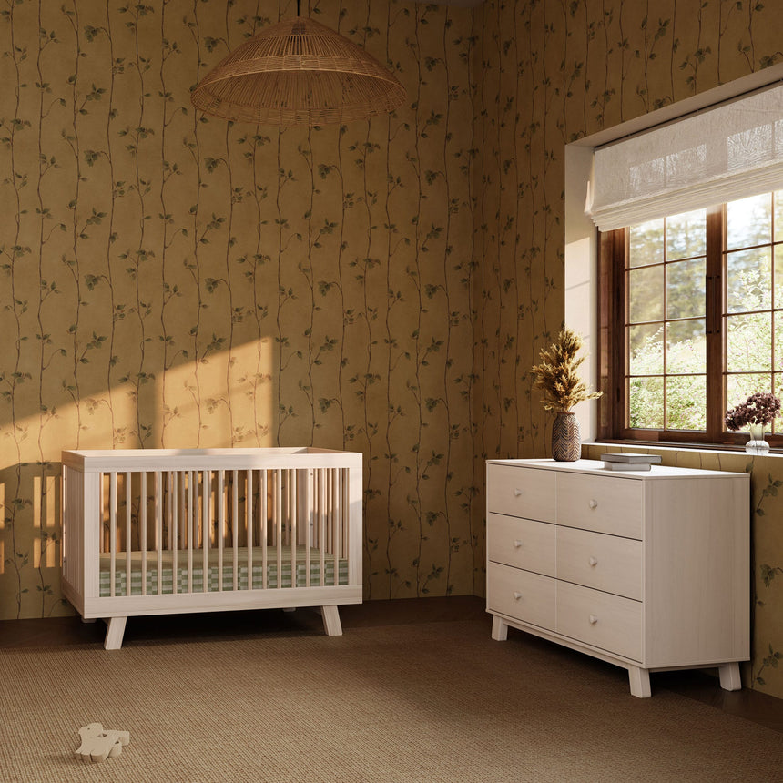 Commode 6 Tiroirs Hudson - Naturel Lavé-Babyletto-LET-M32526NX-CLÉMENT