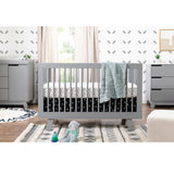 Couchette Convertible 3 en 1 Hudson - Gris-Babyletto-LET-M4201G-CLÉMENT