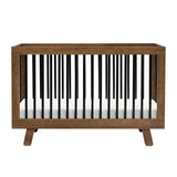 Couchette Convertible 3 en 1 Hudson - Noyer / Noir-Babyletto-LET-M4201NLB-CLÉMENT