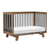 Couchette Convertible 3 en 1 Hudson - Noyer / Noir-Babyletto-LET-M4201NLB-CLÉMENT