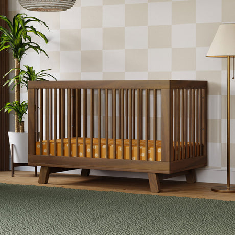 Couchette Convertible 3 en 1 Hudson - Noyer Naturel-Babyletto-LET-M4201NL-CLÉMENT
