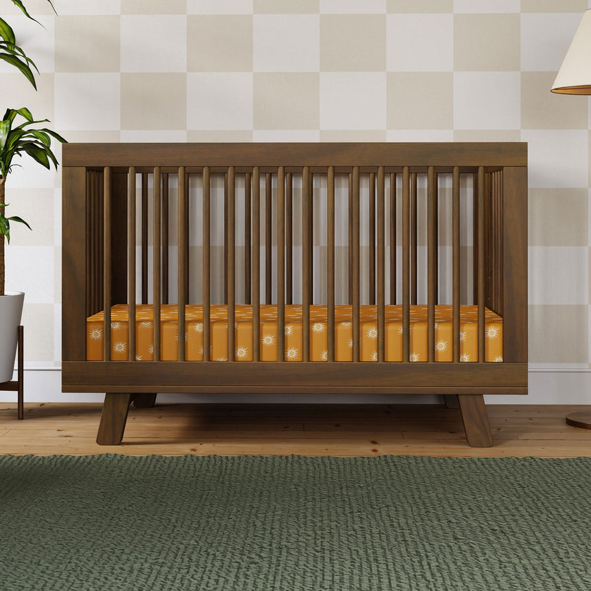 Couchette Convertible 3 en 1 Hudson - Noyer Naturel-Babyletto-LET-M4201NL-CLÉMENT