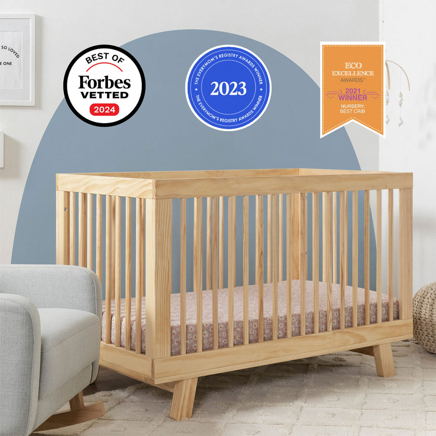 Couchette Convertible 3-en-1 Hudson avec kit de conversion - Naturel-Babyletto-LET-M4201N-CLÉMENT