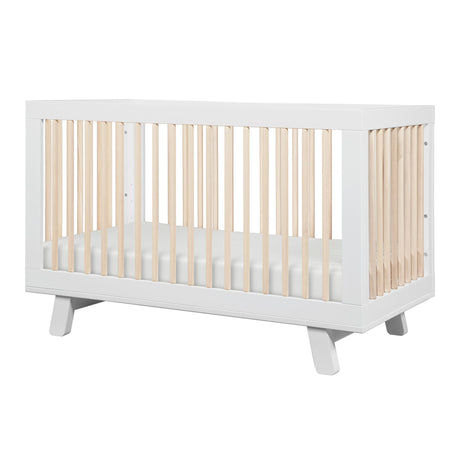Couchette Convertible 3 en 1 Hudson - Blanc / Naturel Lavé-Babyletto-LET-M4201WNX-CLÉMENT