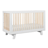 Couchette Convertible 3 en 1 Hudson - Blanc / Naturel Lavé-Babyletto-LET-M4201WNX-CLÉMENT