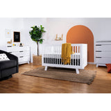 Couchette Convertible 3 en 1 Hudson - Blanc-Babyletto-LET-M4201W-CLÉMENT