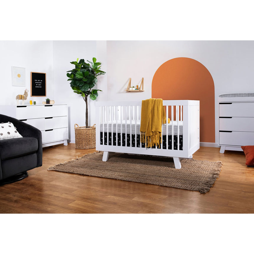 Couchette Convertible 3 en 1 Hudson - Blanc-Babyletto-LET-M4201W-CLÉMENT