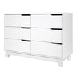 Commode 6 Tiroirs Hudson - Blanc-Babyletto-LET-M4216W-CLÉMENT