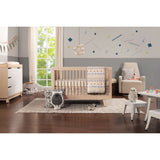 Meuble à Langer à 3 Tiroirs Hudson avec Plateau Amovible - Naturel Lavé / Blanc-Babyletto-LET-M4223NXW-CLÉMENT