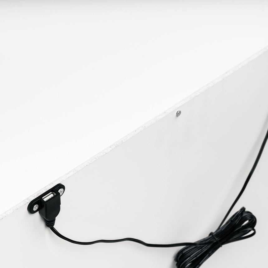 Table de Nuit Hudson avec port USB - Blanc-Babyletto-LET-M4260W-CLÉMENT