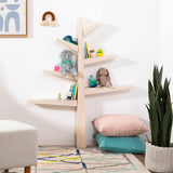 Bibliothèque Arbre Spruce - Naturel Lavé-Babyletto-LET-M4626NX-CLÉMENT