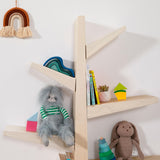 Bibliothèque Arbre Spruce - Naturel Lavé-Babyletto-LET-M4626NX-CLÉMENT