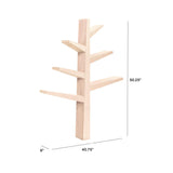 Bibliothèque Arbre Spruce - Naturel Lavé-Babyletto-LET-M4626NX-CLÉMENT